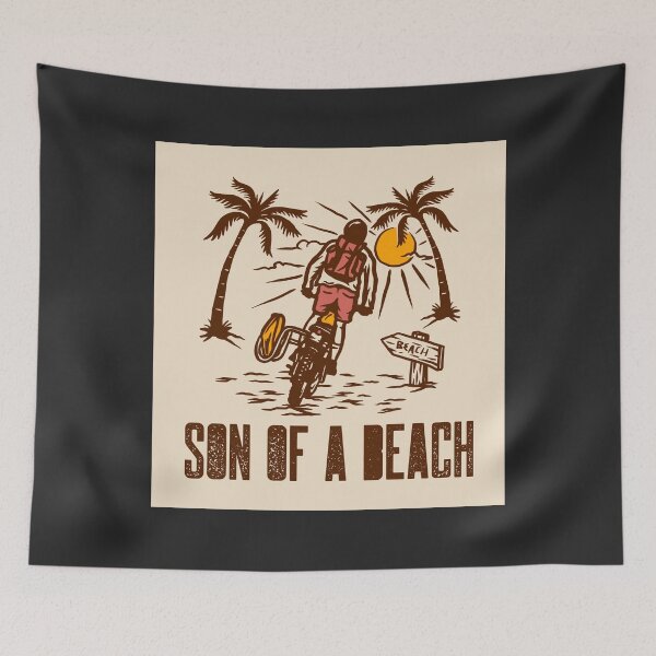 Item preview, Son of a beach - Beachy gift design designed and sold by MrLAS.