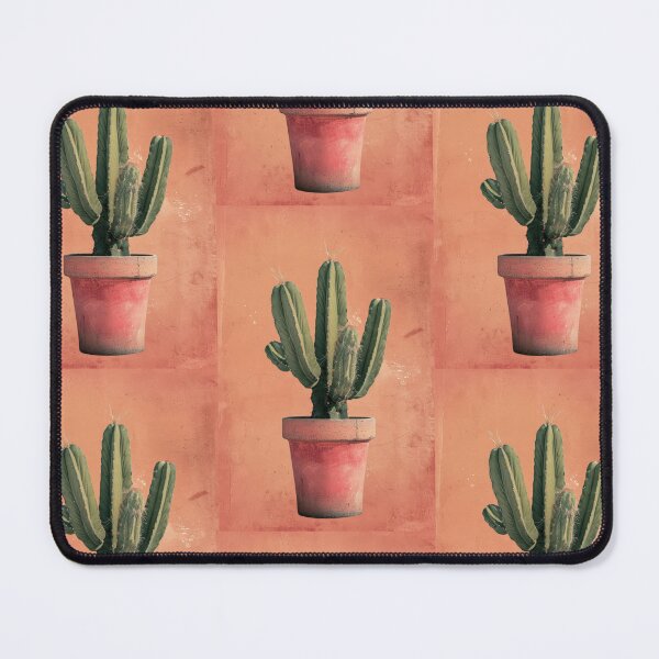 Item preview, Soothing Serenity: Minimalist Cactus Fresco Inspired by Rusticcore Abstractions designed and sold by Piotrek0001.