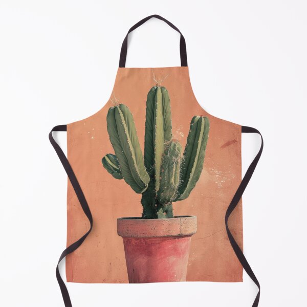 Item preview, Soothing Serenity: Minimalist Cactus Fresco Inspired by Rusticcore Abstractions designed and sold by Piotrek0001.