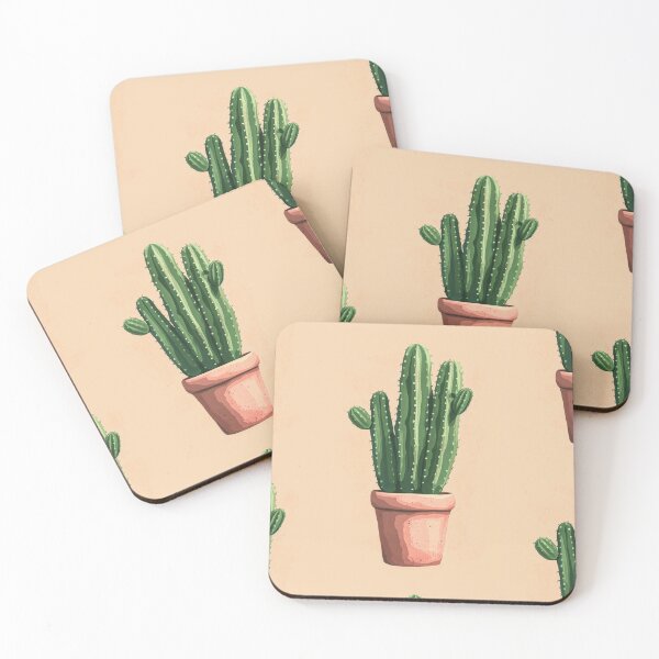 Item preview, Soothing Serenity: Minimalist Cactus Fresco Inspired by Rusticcore Abstractions designed and sold by Piotrek0001.