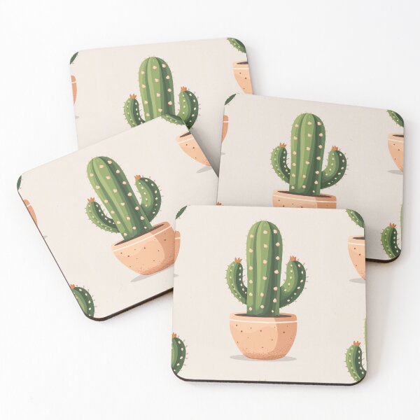 Item preview, Soothing Serenity: Minimalist Cactus Fresco Inspired by Rusticcore Abstractions designed and sold by Piotrek0001.