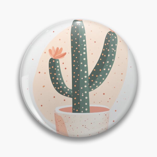 Item preview, Soothing Serenity: Minimalist Cactus Fresco Inspired by Rusticcore Abstractions designed and sold by Piotrek0001.