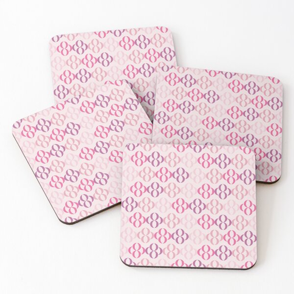 Item preview, Pink and Purple Abstract Eights designed and sold by MerryMakewell.