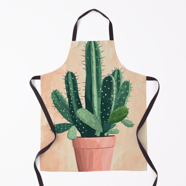 Item preview, Soothing Serenity: Minimalist Cactus Fresco Inspired by Rusticcore Abstractions designed and sold by Piotrek0001.