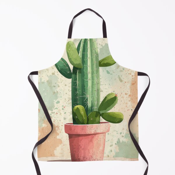 Item preview, Soothing Serenity: Minimalist Cactus Fresco Inspired by Rusticcore Abstractions designed and sold by Piotrek0001.