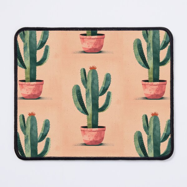 Item preview, Soothing Serenity: Minimalist Cactus Fresco Inspired by Rusticcore Abstractions designed and sold by Piotrek0001.