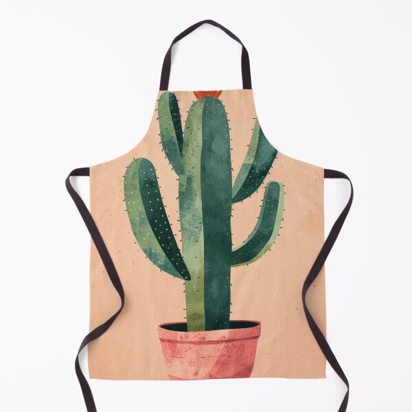 Item preview, Soothing Serenity: Minimalist Cactus Fresco Inspired by Rusticcore Abstractions designed and sold by Piotrek0001.