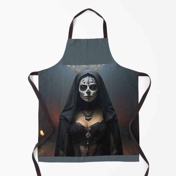 Item preview, Elegant gorgeous La Calavera Catrina, Lady of the afterlife, the Elegant Skull designed and sold by Fantasymachine.