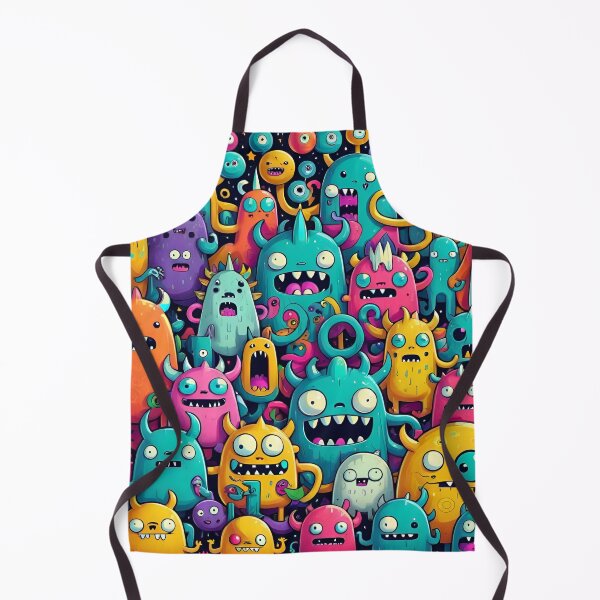Item preview, Cartoon Monsters designed and sold by Happy-and-Neat.