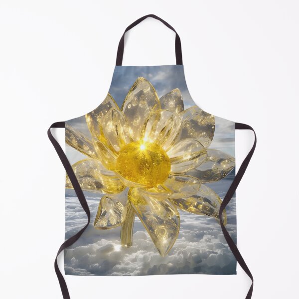Item preview, Golden Sunfrost Bloom designed and sold by AI-Only Creations.