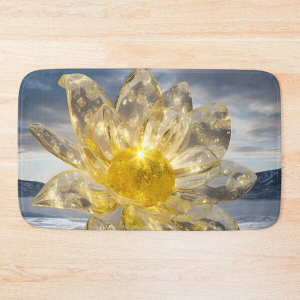 Item preview, Golden Sunfrost Bloom designed and sold by AI-Only Creations.