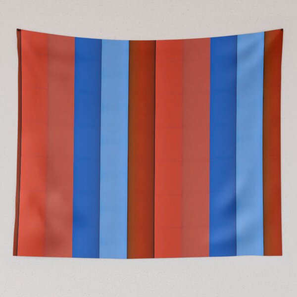 Item preview, Blue Red Shade designed and sold by Zenvo.
