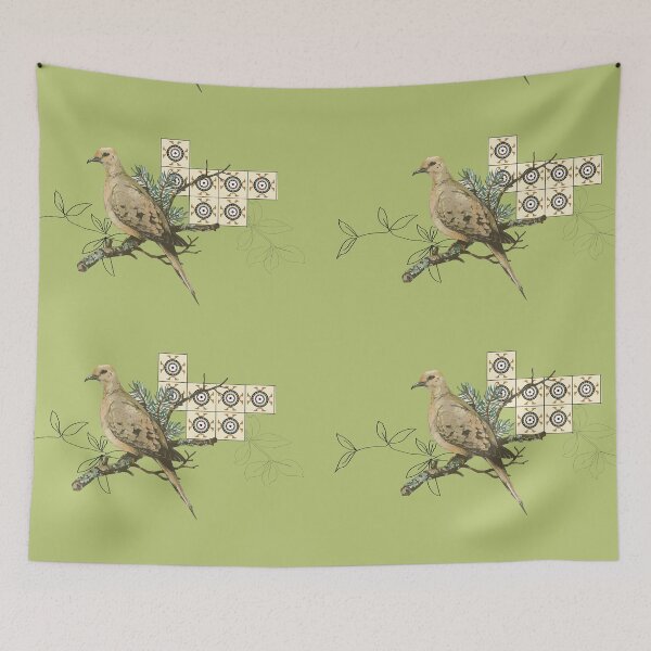 Item preview, Harmony in Nature: A Collage of Avian Elegance, Linear Blooms, and Artistic Motifs designed and sold by atelierhol.