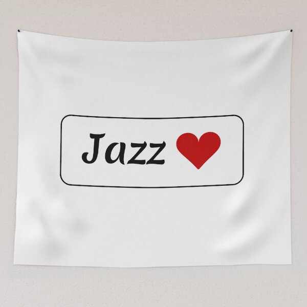 Item preview, I heart jazz - I love jazz designed and sold by Inspirationmotivation.
