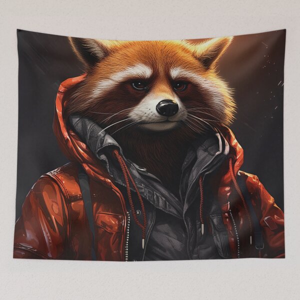 Item preview, Red Panda | Hip Hop style designed and sold by ComicsFactory.