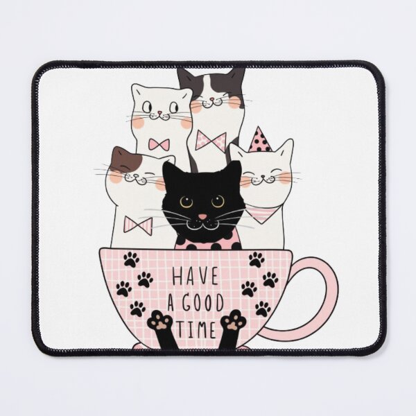 Item preview, Cute cats in coffee cup have a good time designed and sold by kozlebozle007.