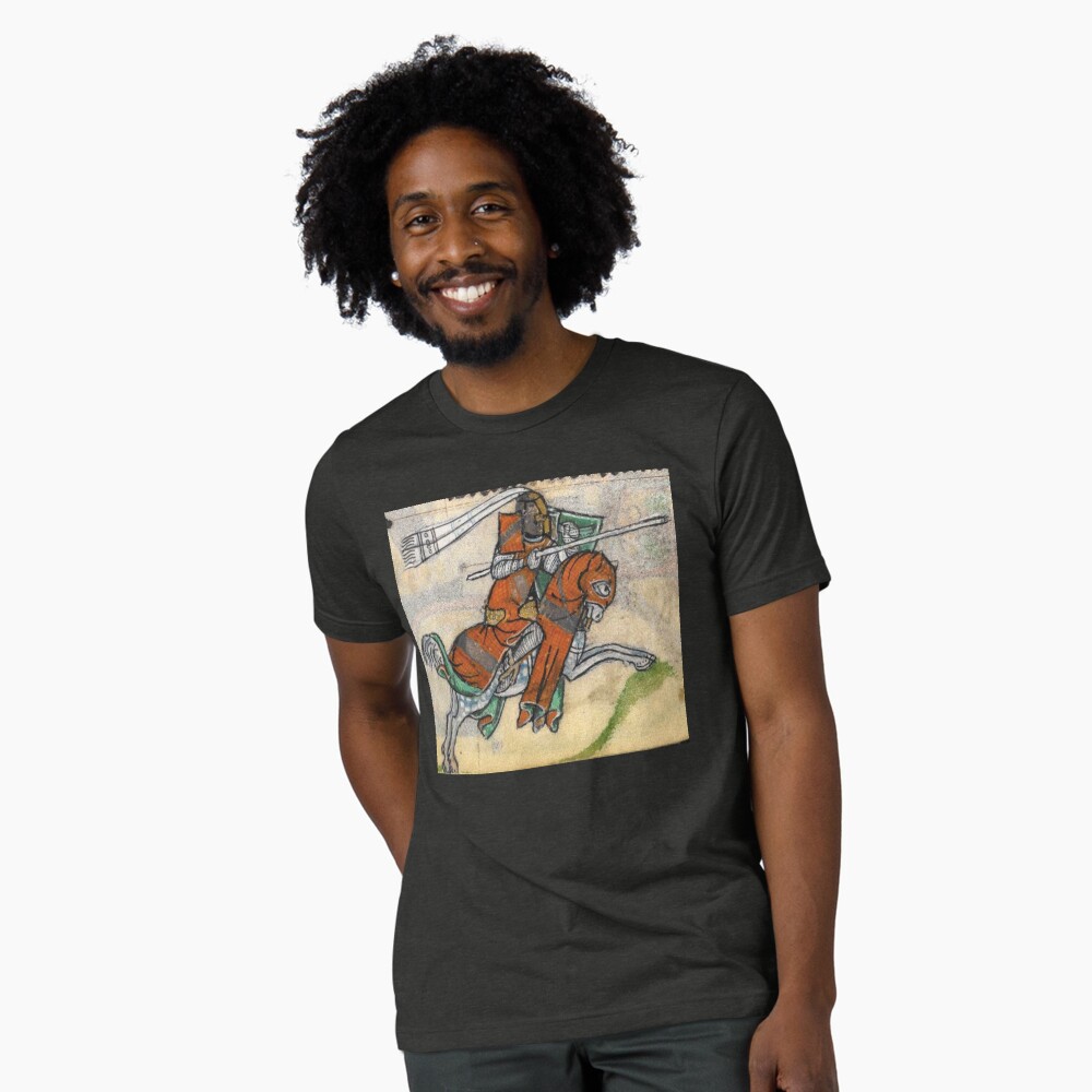 Vista previa del artículo con la obra «Camiseta de tejido mixto», diseñado y vendido por VintageManiac.