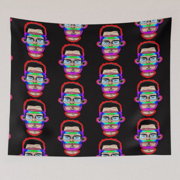 Item preview, psychedelic head designed and sold by Ratatatts.