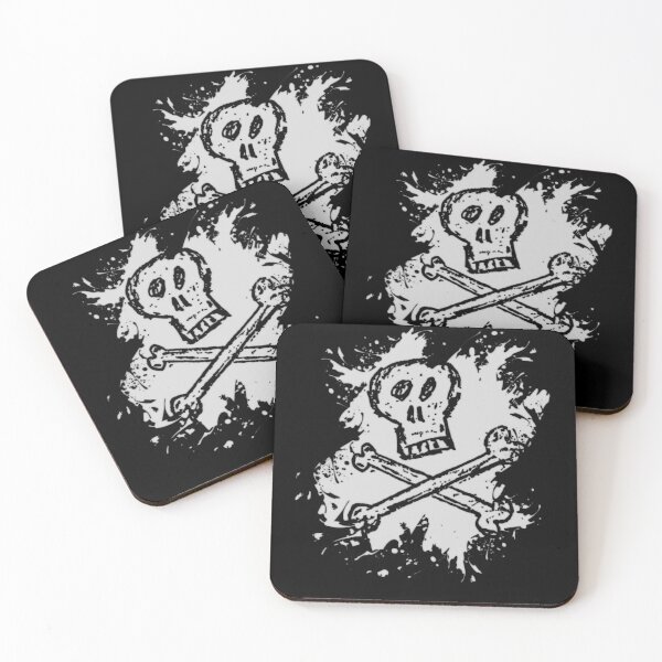 Item preview, Skull in splash designed and sold by InverseArt.