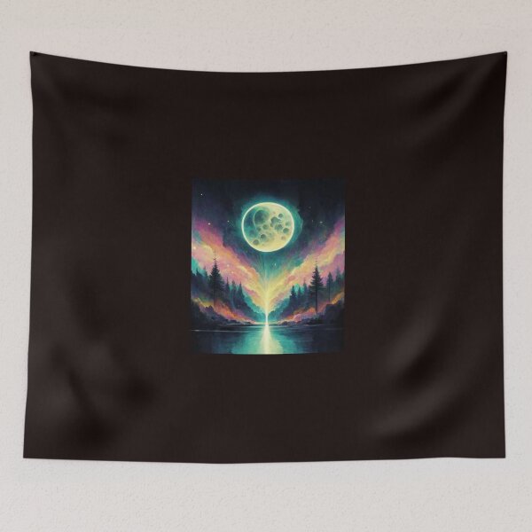 Item preview, Full Moon is calling designed and sold by GodGoddess.