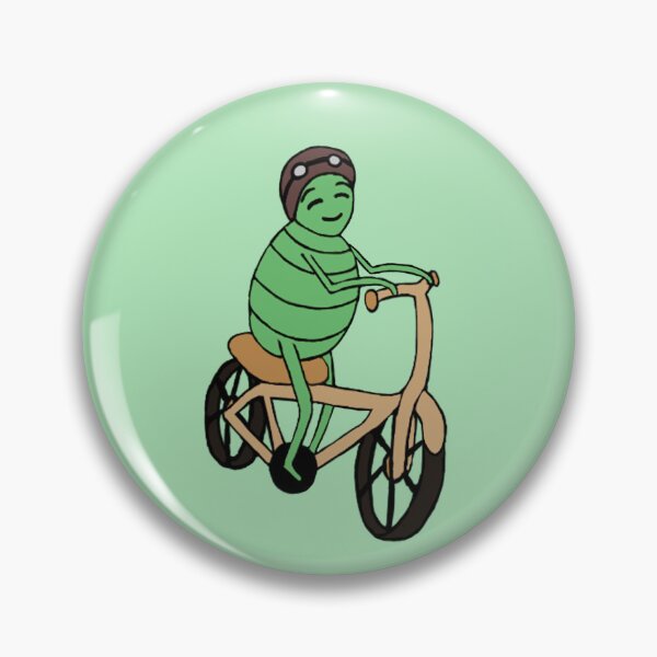 Item preview, Cute Bug Riding a Bicycle designed and sold by Flowia.
