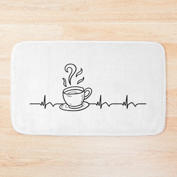 Item preview, Coffee Cup Heartbeat designed and sold by Coffee Lifestyle.