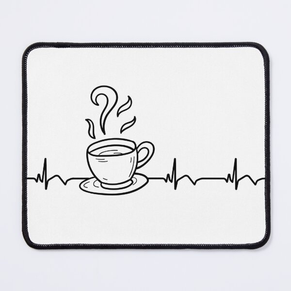 Item preview, Coffee Cup Heartbeat designed and sold by Coffee Lifestyle.