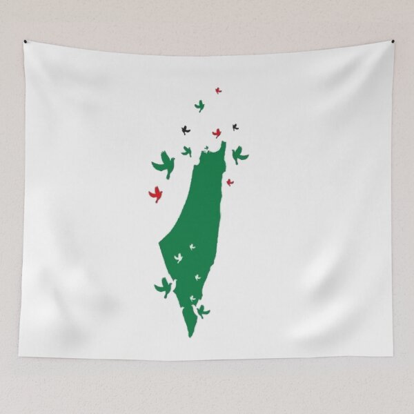 Item preview, Palestine Map ,Green Map designed and sold by Amira Abu Saloum.