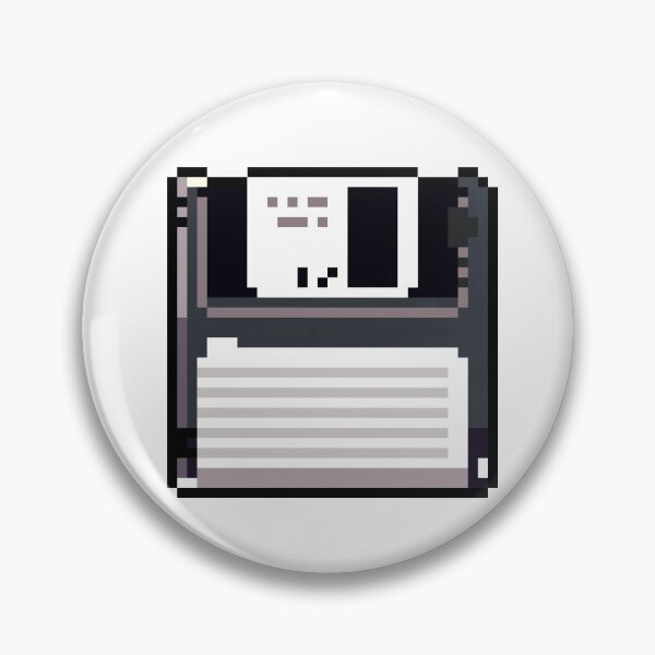 Item preview, Save Sticker - Digital Nostalgia, Computer History, Floppy Disk, Retro Tech, Data Storage, Vintage Computing designed and sold by PixStickers.