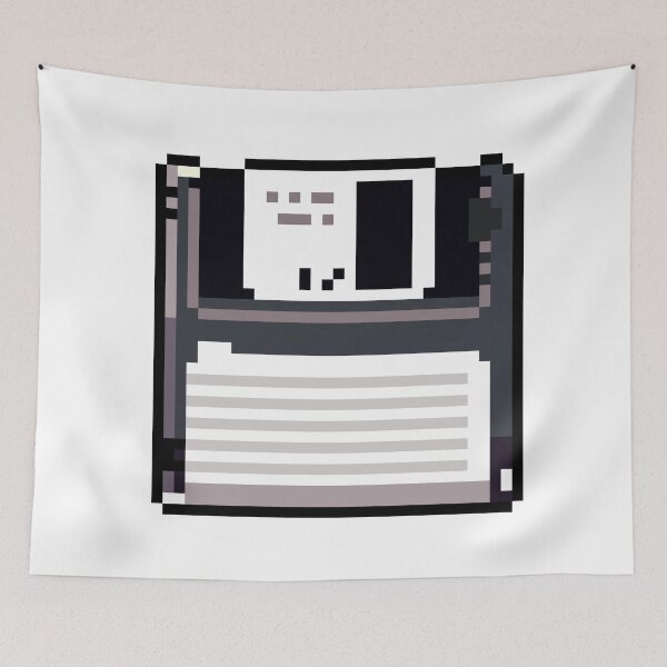 Item preview, Save Sticker - Digital Nostalgia, Computer History, Floppy Disk, Retro Tech, Data Storage, Vintage Computing designed and sold by PixStickers.