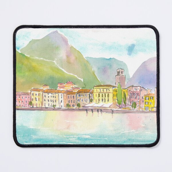 Item preview, Riva del Garda Scenic view from Lago designed and sold by artshop77.