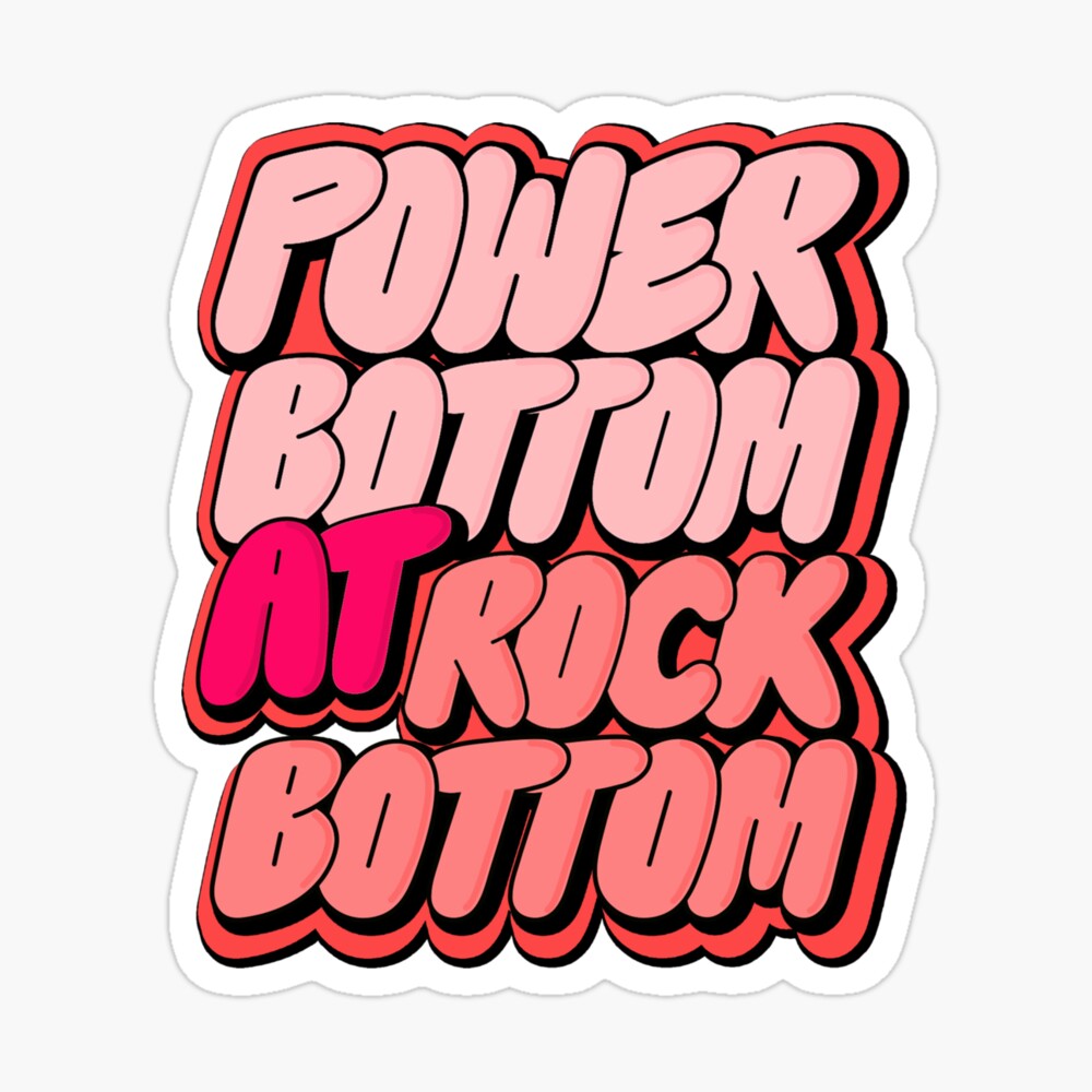 Hazbin Hotel - Power Bottom slogan