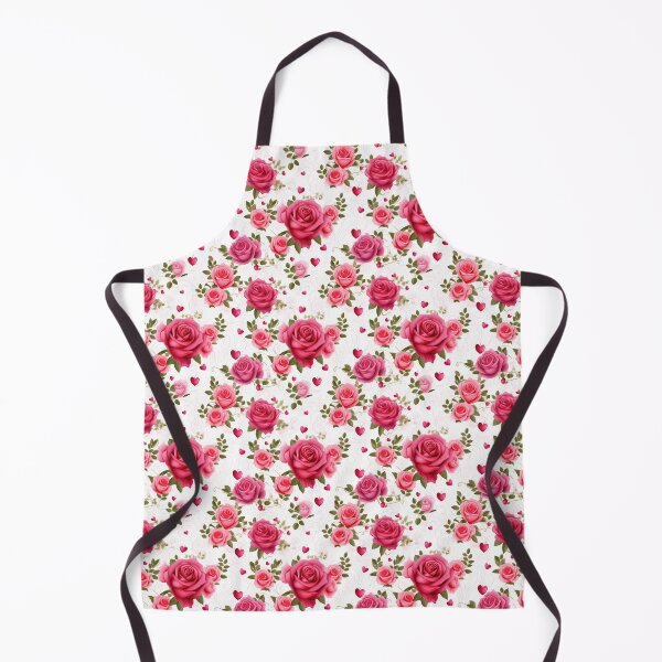 Item preview, Roses and hearts on a white background designed and sold by GabbyKI261.