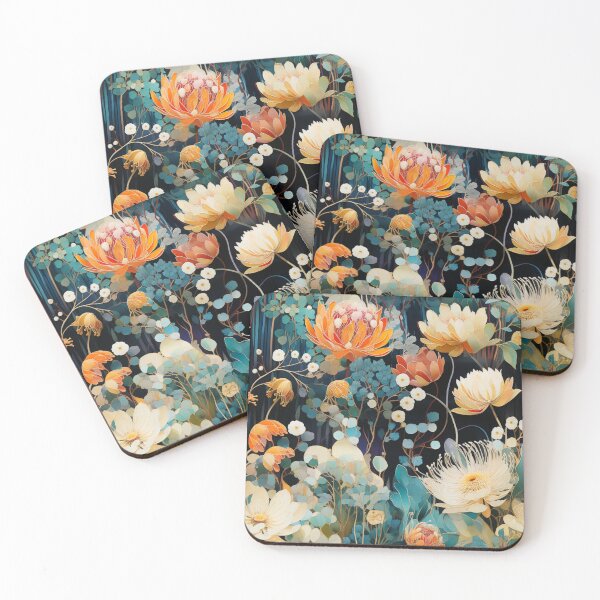 Artikelvorschau, Blumenmuster, Aquarelleffekt entworfen und verkauft von MaraDigitalart.