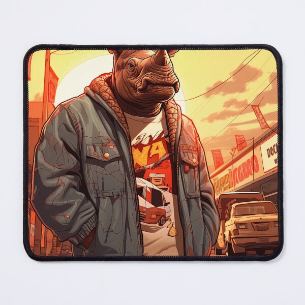 Item preview, Rhino | Hip Hop style designed and sold by ComicsFactory.