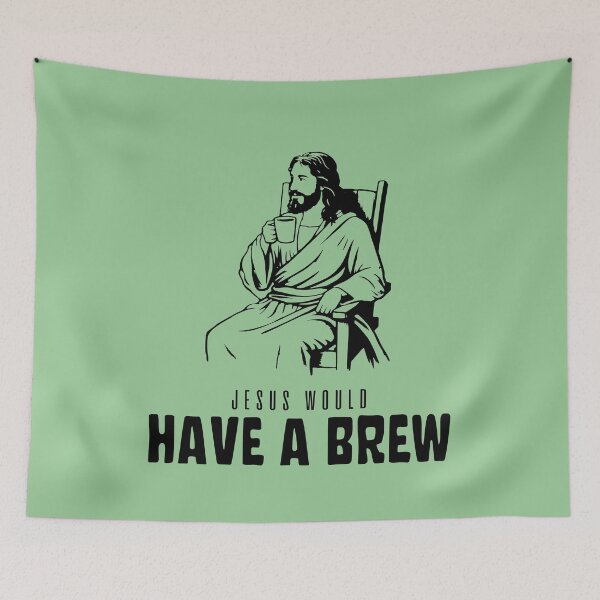 Item preview, Jesus Would Have A Brew Gifts designed and sold by QuirkCo.