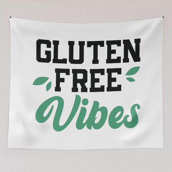 Item preview, "Gluten-free vibes" t shirt bright mode design designed and sold by MyGluteesFree77.