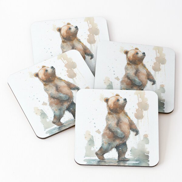 Item preview, Cute Whimsical Bear designed and sold by Peek-Designs.