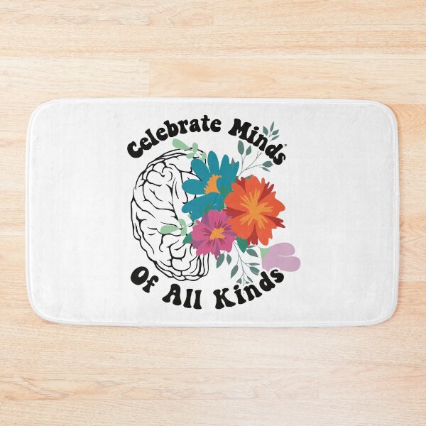 Item preview, Speech Language Pathologist, Floral brain Inspirational, Mental Health, Appreciation AAC, Speech Therapy designed and sold by behindthefacts.