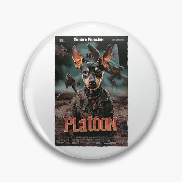 Item preview, Pinscher miniatura el CARTEL DE LA PELÍCULA designed and sold by forget45studio.