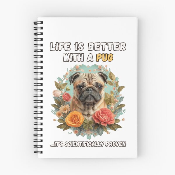 Item preview, life is better with a pug designed and sold by Mayaart83.