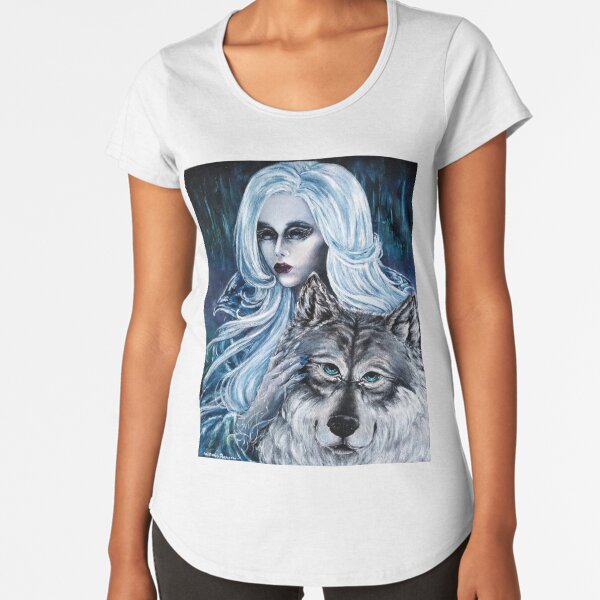 Item preview, Dark Fantasy - Girl and Wolf designed and sold by Wiktoria Poriazow.