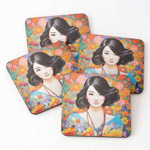 Item preview, Beautiful Girl with Flowers 2 designed and sold by Ez-Kayed.