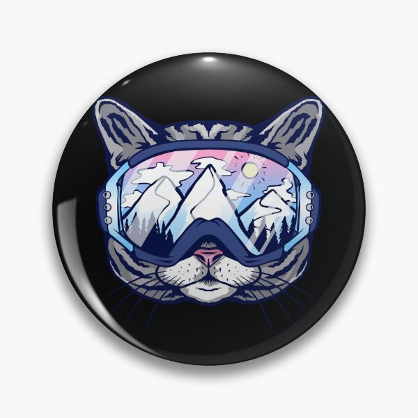 Item preview, Cat skiing ski goggles designed and sold by Munich84.