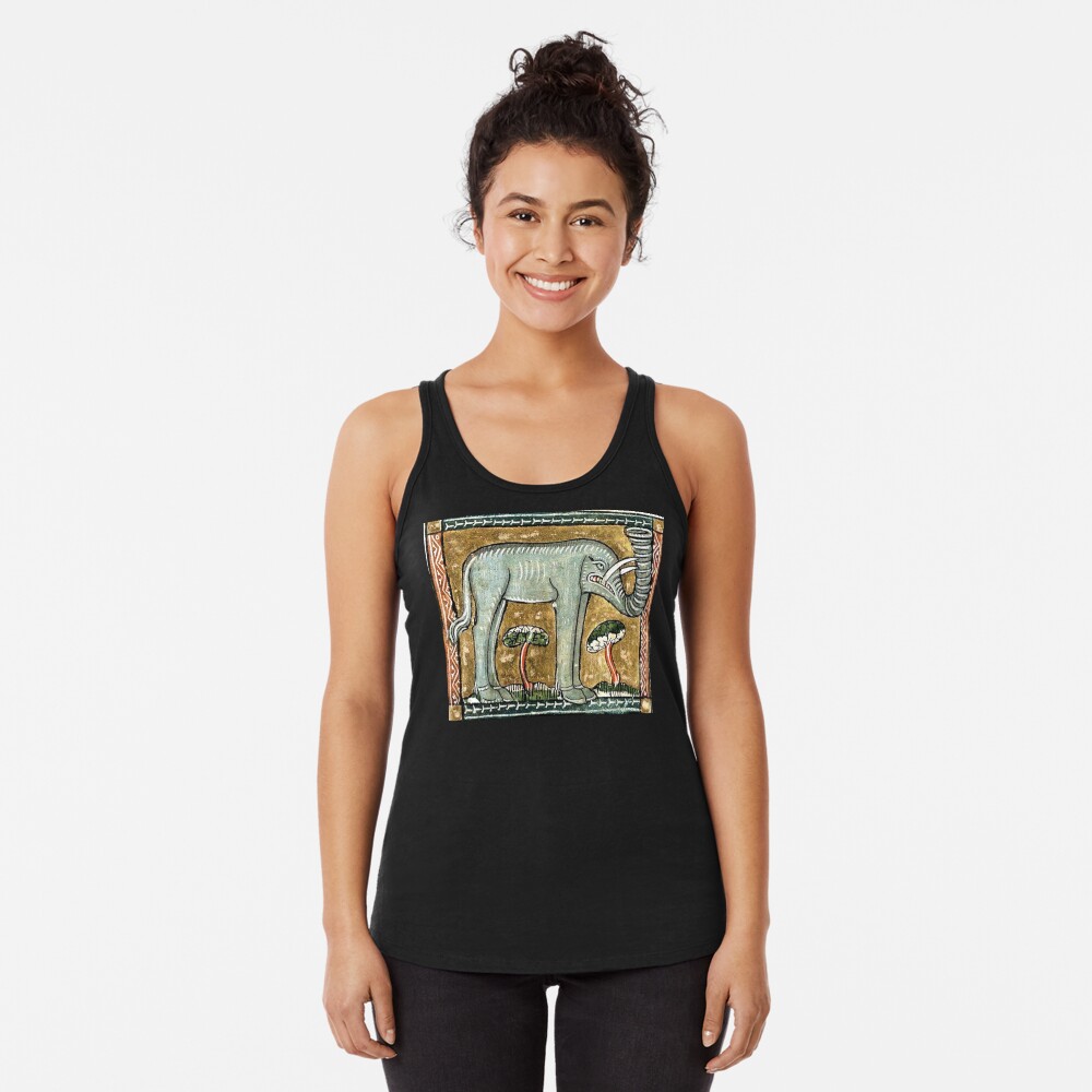 Vista previa del artículo con la obra «Camiseta con espalda nadadora», diseñado y vendido por VintageManiac.