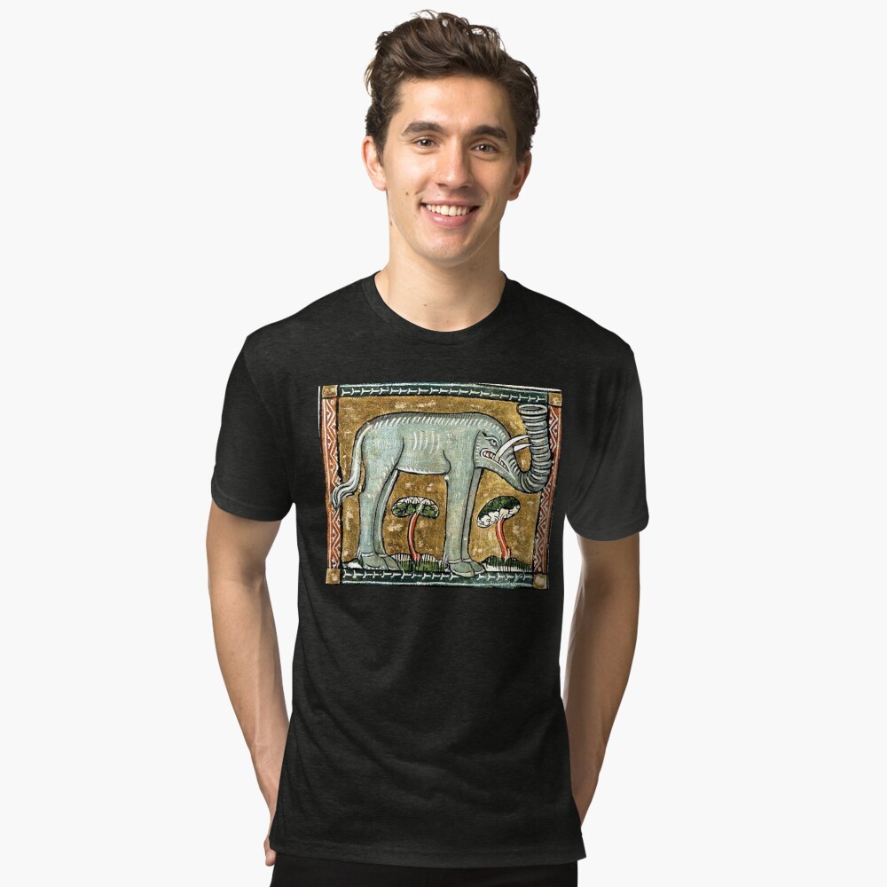 Vista previa del artículo con la obra «Camiseta de tejido mixto», diseñado y vendido por VintageManiac.