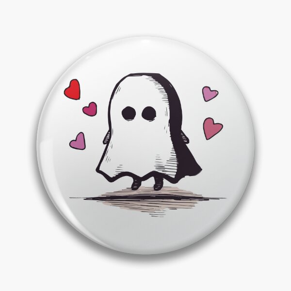 Item preview, Cute Love Ghost designed and sold by TheRealmWithin.