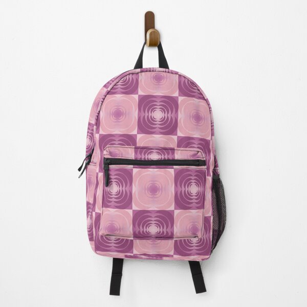 Item preview, Checkered Pink and Purple Glass Tiles designed and sold by MerryMakewell.