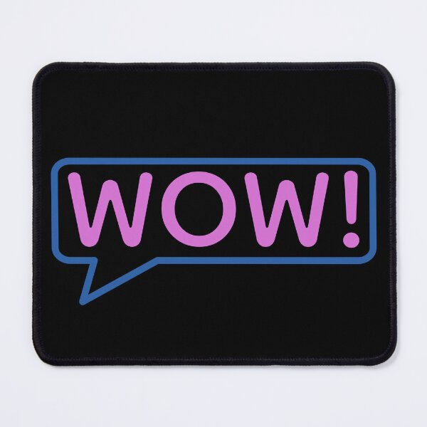 Item preview, Pop Wow: Bold Retro Exclamation Design designed and sold by Sir Meow Meow.