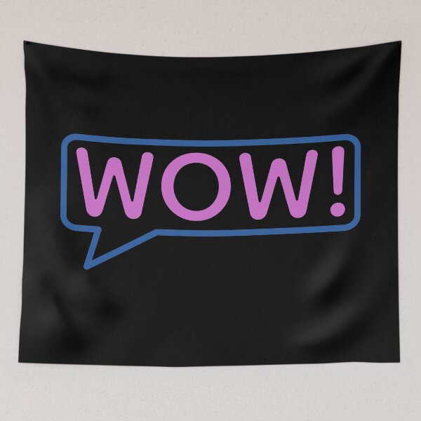Item preview, Pop Wow: Bold Retro Exclamation Design designed and sold by Sir Meow Meow.